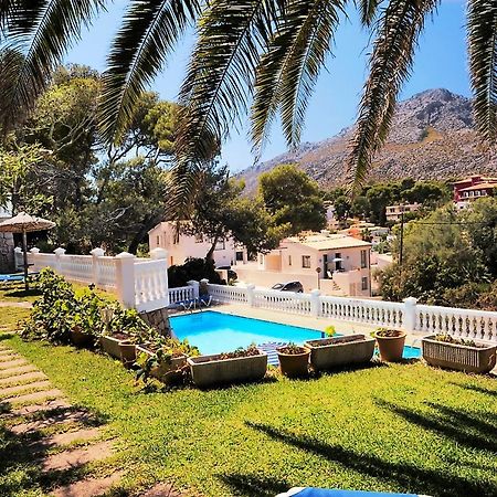 Hostal Los Pinos Cala de Sant Vicenc 外观 照片